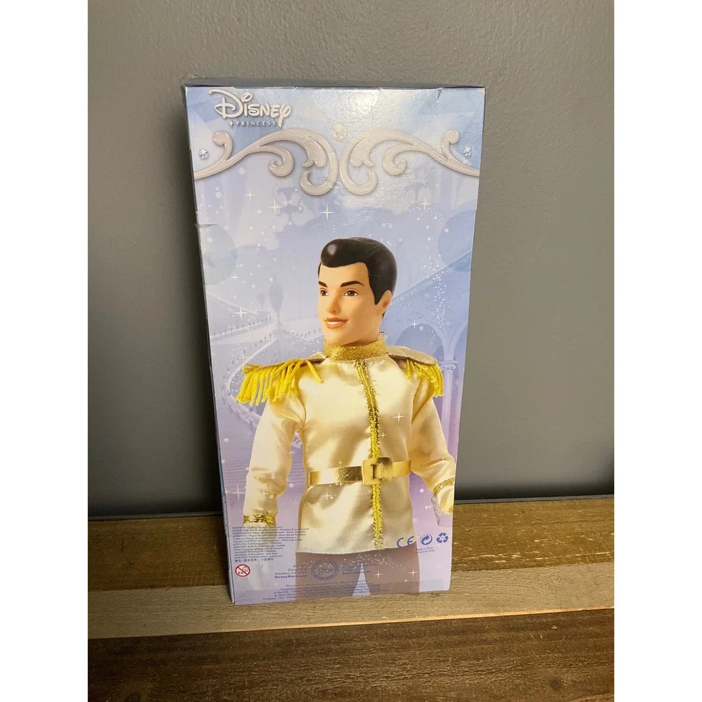 Disney Store Prince Charming 12 Inch Classic Doll Cinderella NIB